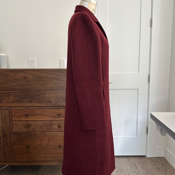 Double Face Wool Coat - Picture 2 of 6